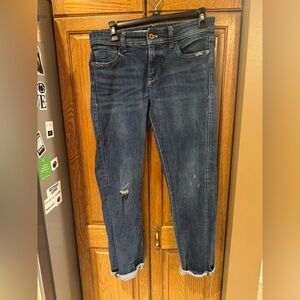 Anthropologie Pilcro and the Letterpress  Boyfriend distressed Jeans, size 26